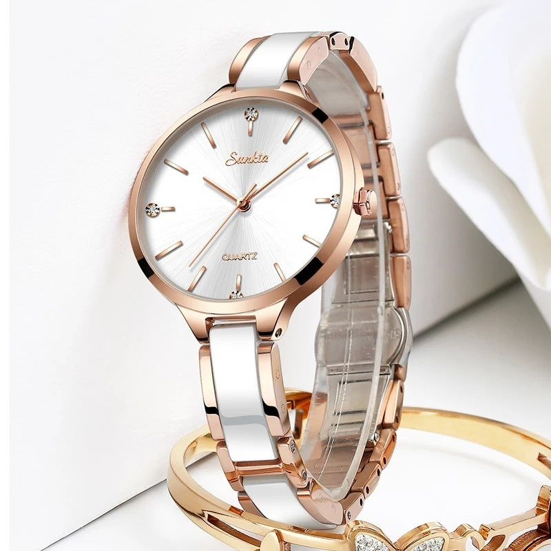 Reloj de cerámica mujer Waterproof