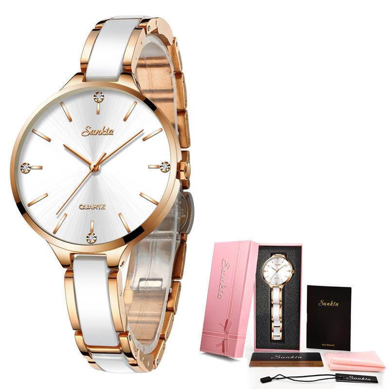 Reloj de cerámica mujer Waterproof