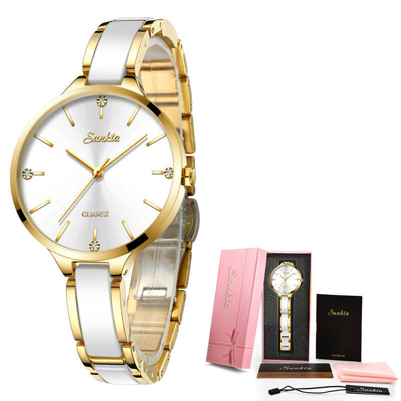 Reloj de cerámica mujer Waterproof