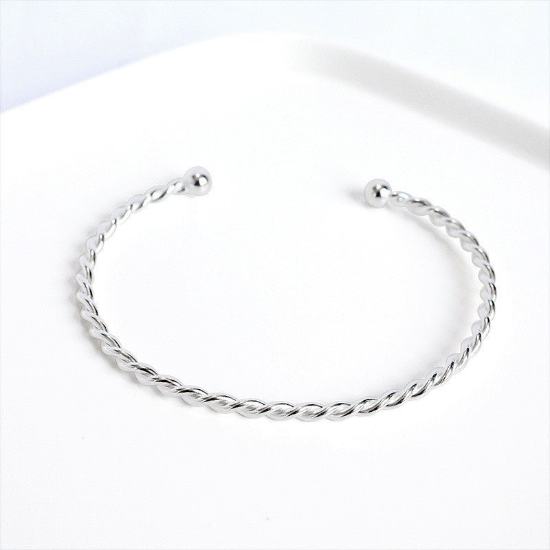 Brazalete mujer de plata de ley