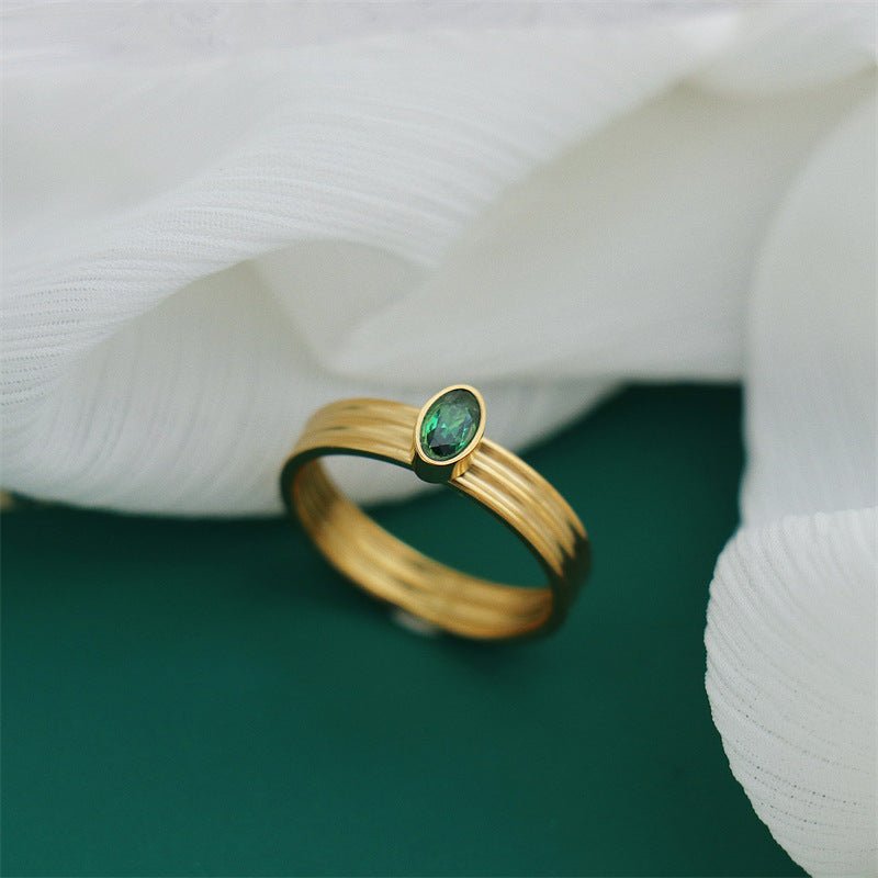 Anillo esmeralda