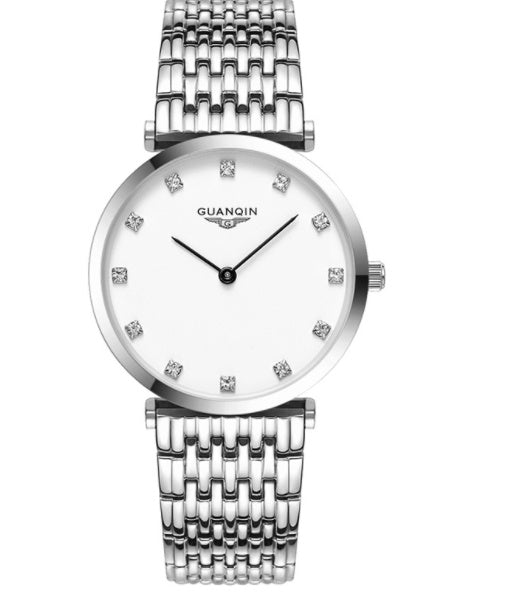 Reloj de cuarzo y oro para mujer
