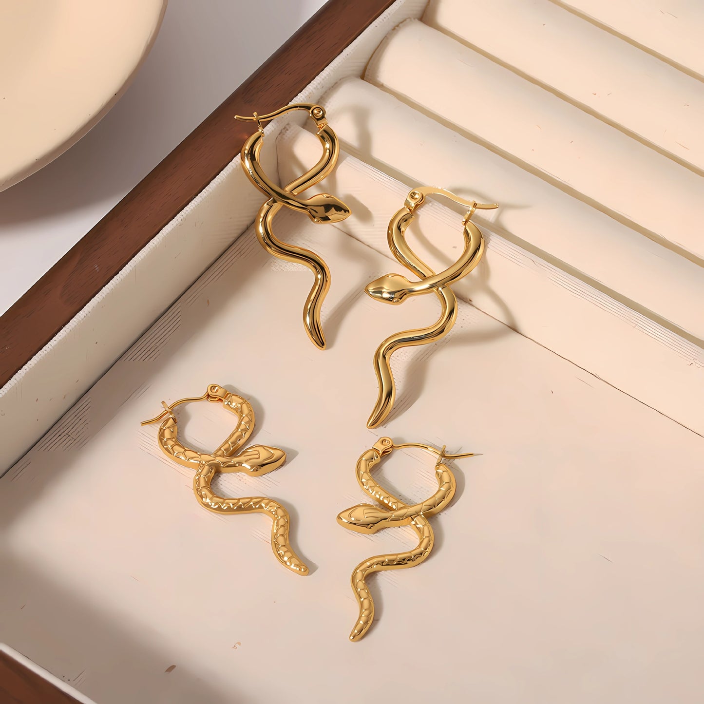 Pendientes Serpiente