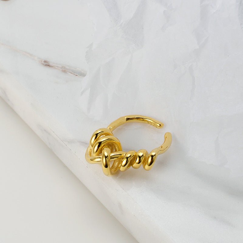 Anillo plata ley multicapa