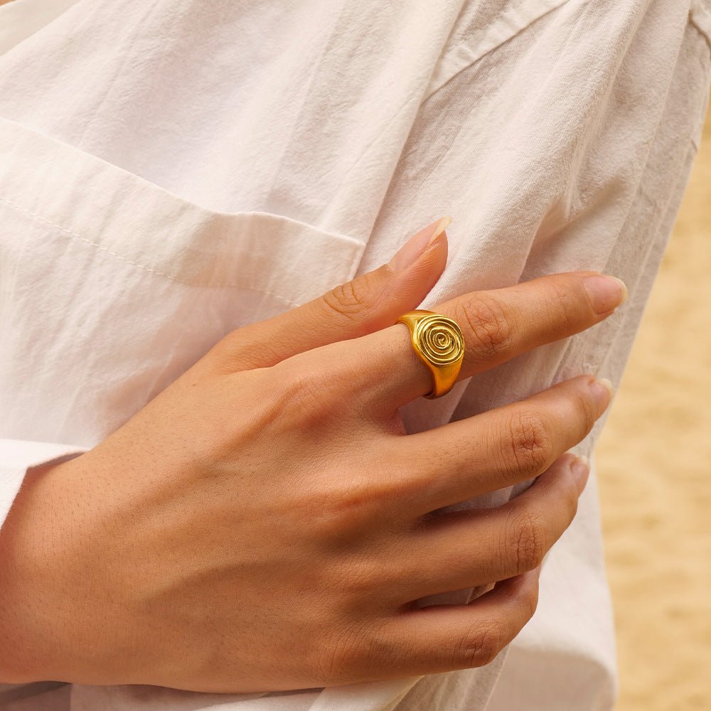 Anillo Arena de oro