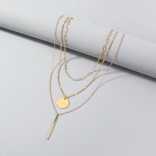 Collar oro  3 capas