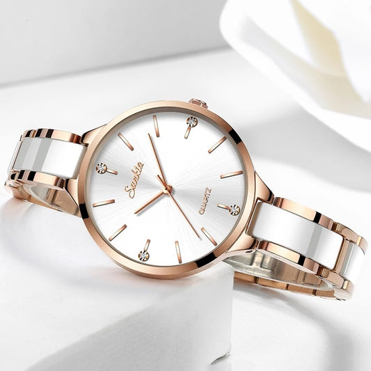 Reloj de cerámica mujer Waterproof