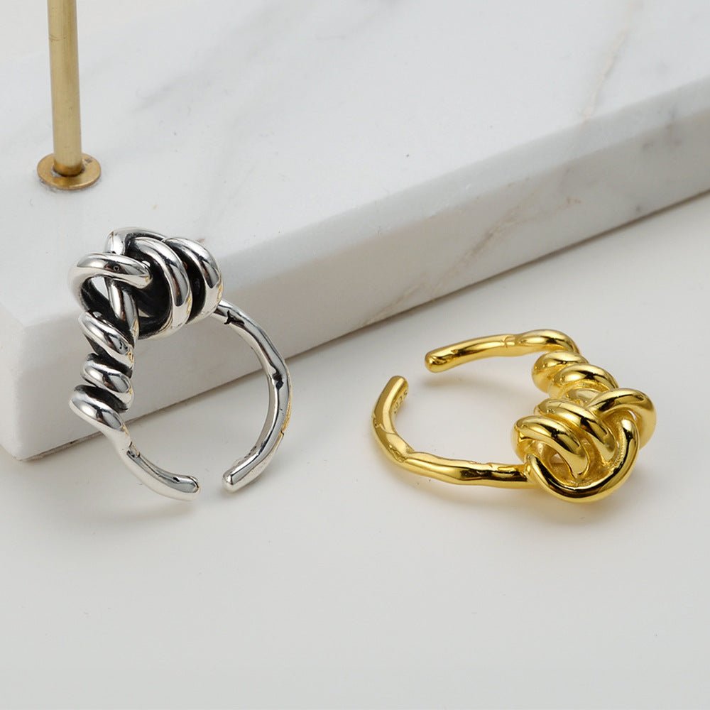 Anillo plata ley multicapa