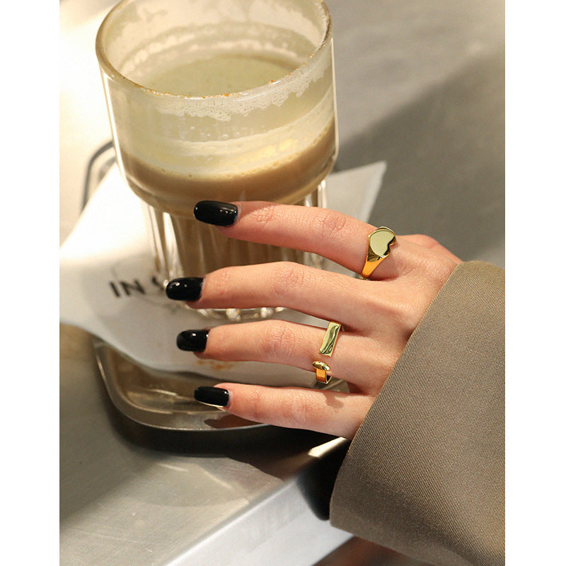 Anillo corazon